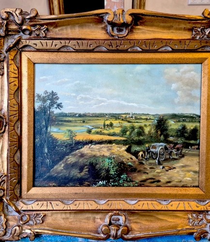 ölgemälde landschaft rahmen - Ölgemälde,