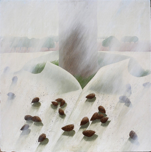 Gemälde signiert surrealist - signiert,