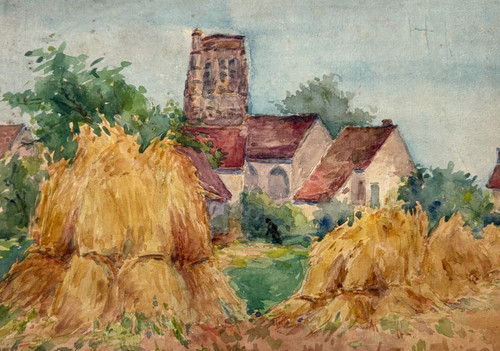 Original altes gemälde - original,