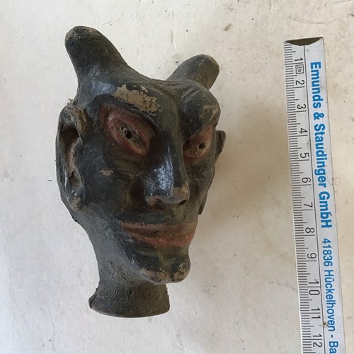 Handpuppe kasperle holz uralt - kasperle,