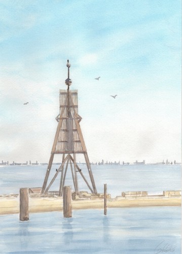 Original aquarell - original,