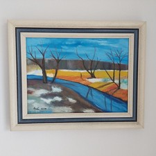 modernes Ölgemälde -