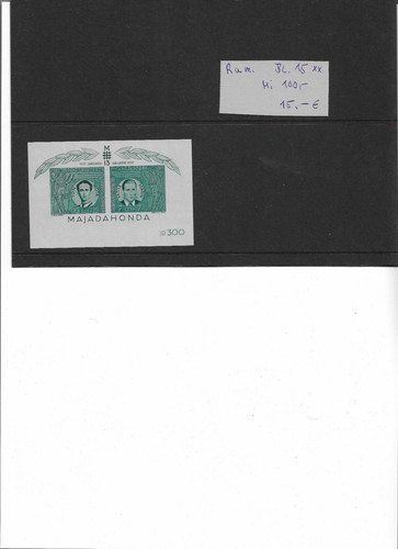 Rumänien block postfr - block, 15