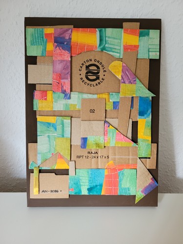 Assemblage auf leinwand x - assemblage,, 25