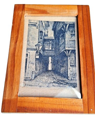 Alter holz bilderrahmen mit - alter,