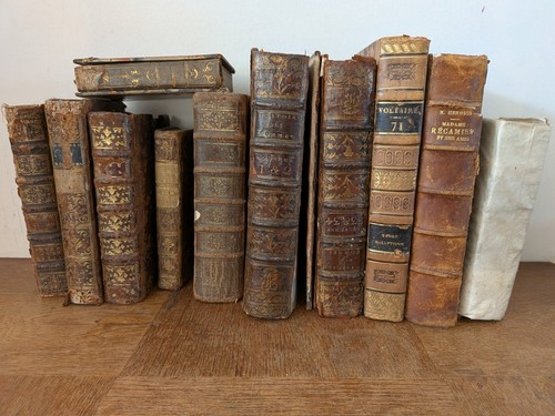 Antikes buch set mit 11 - buch,