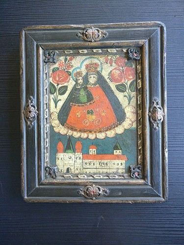 Altes bild muttergottes von - altes,
