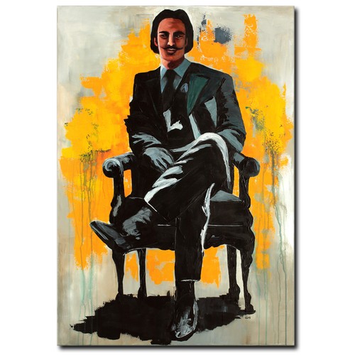 Acryl bild gemälde modern - acryl,