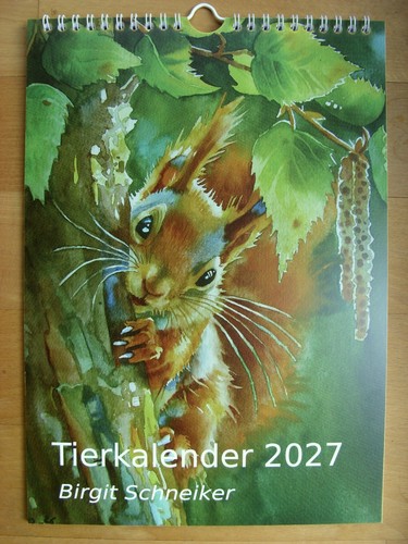 Tierkalender 2027 din mit - 2027, a4