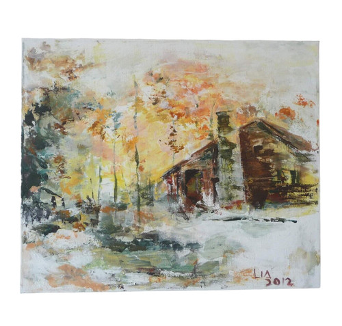 Lia schlesinger acrylic - schlesinger,
