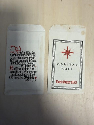 Alte vintage caritas - vintage, "caritas"