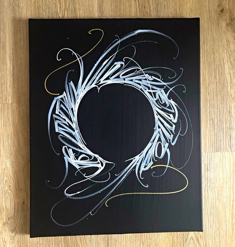 Handgemaltes kalligraphie - handgemaltes,