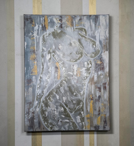 Abstrakt gemälde auf leinwand - abstrakt,