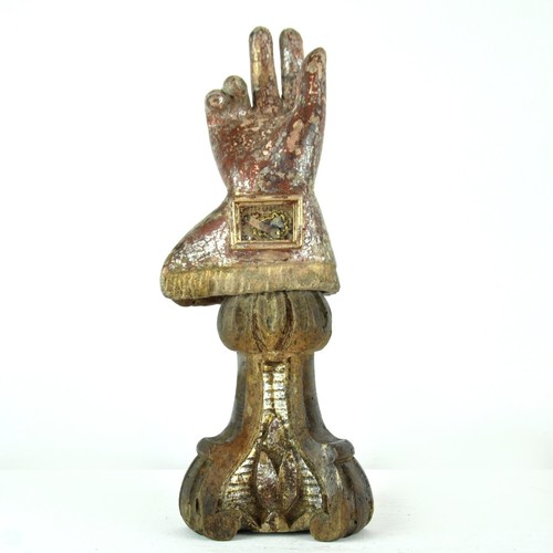 Reliquienhand jh - 18.,