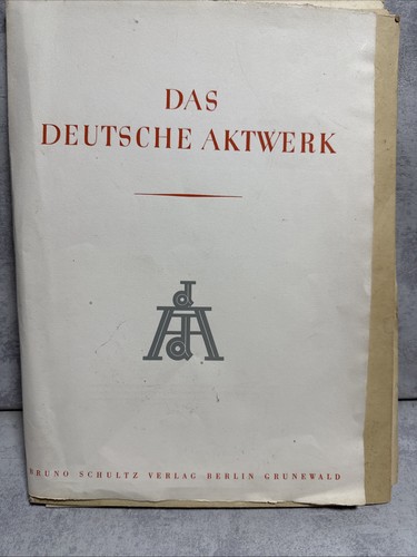 Das deutsche aktwerk - das, 1940