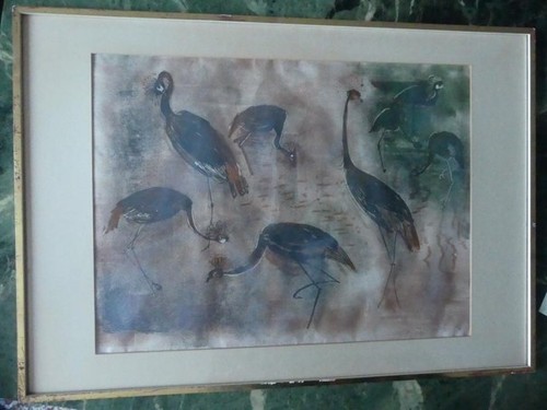 Original aquarell gemälde auf - original,