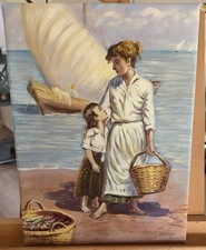 Ölgemälde Mediterrane