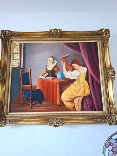Tüggi gemälde gerahmt - gemälde,