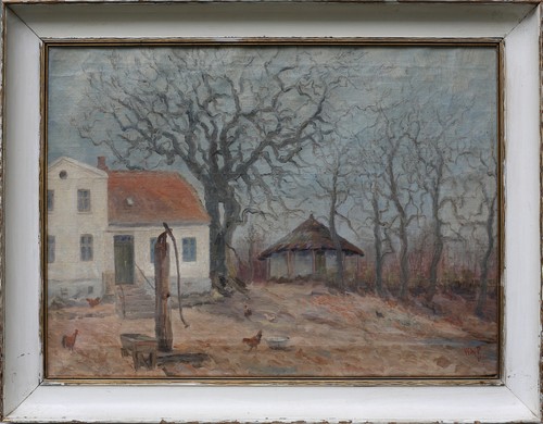 Gemälde vilh jensen - vilh.,