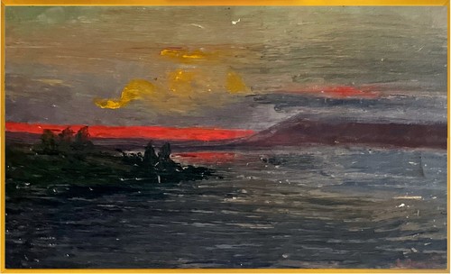 Sonnenuntergang der - an,