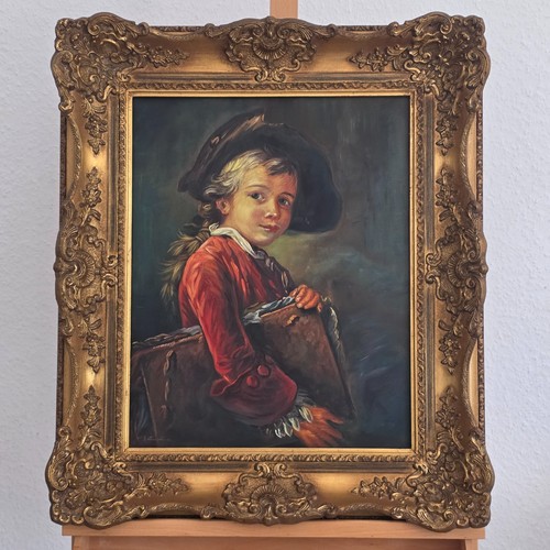 ölgemälde nach drouais - Ölgemälde,