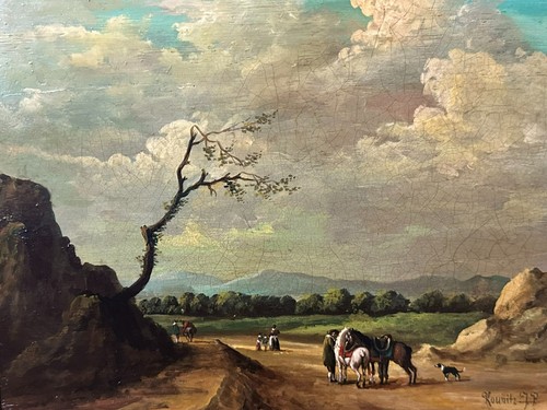Antikes ölgemälde 1800 - ÖlgemÄlde, um