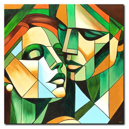 Acryl bild gemälde modern - bild,