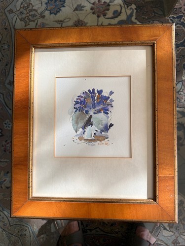 Original aquarell von wittl - von, h.