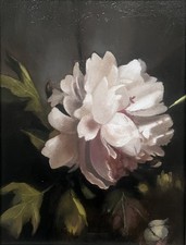 Gemälde Blume Öl Original