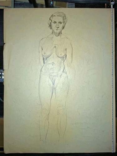Antike original zeichnung - antike,