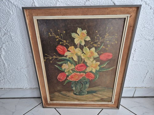 Vintage ölgemälde - vintage,