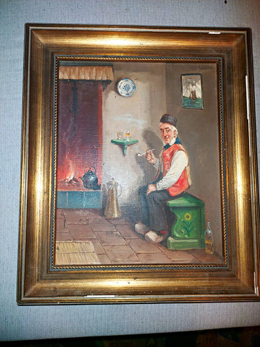Altes ölgemälde ligau - Ölgemälde,
