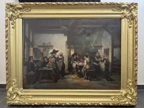 Gemälde öldruck nach ten - gemälde,