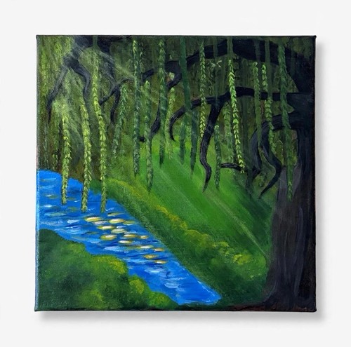 Original acryl gemälde - original,