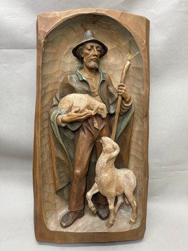 Altes holzrelief - altes,