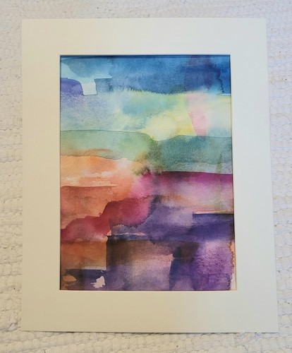 Aquarellbild original