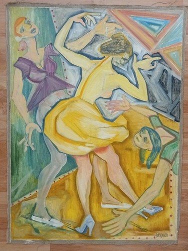 Franziskus dellgruen leinwand - dellgruen,
